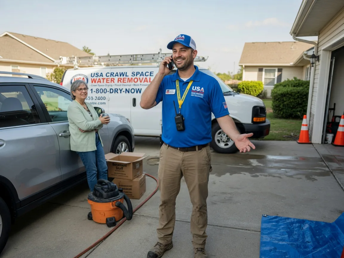 Crawl Space Water Removal Midpines, CA FAQs
